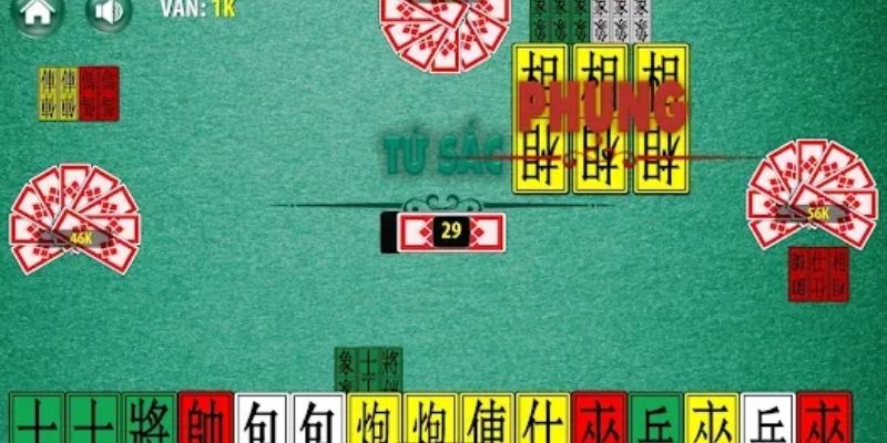 Bộ bài tứ sắc với 4 màu xanh vàng trắng đỏ tại sảnh chơi Go88