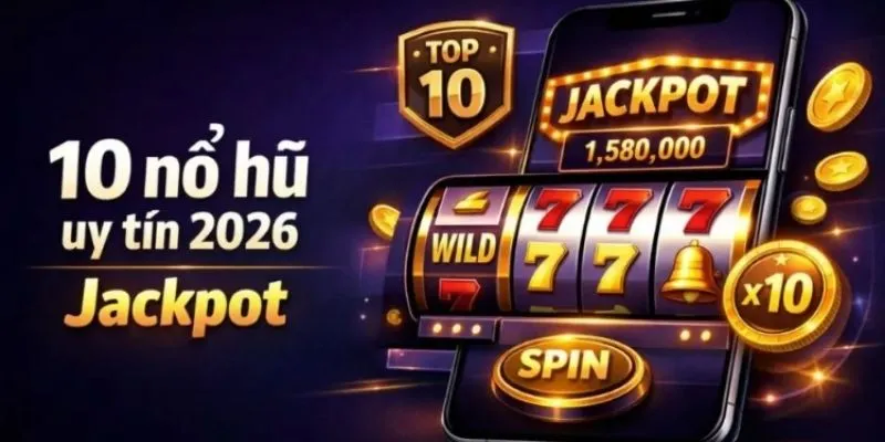 Jackpot liên kết toàn server với RTP 95–97%, từng ghi nhận mức trúng tới 50 triệu đồng một ván quay.